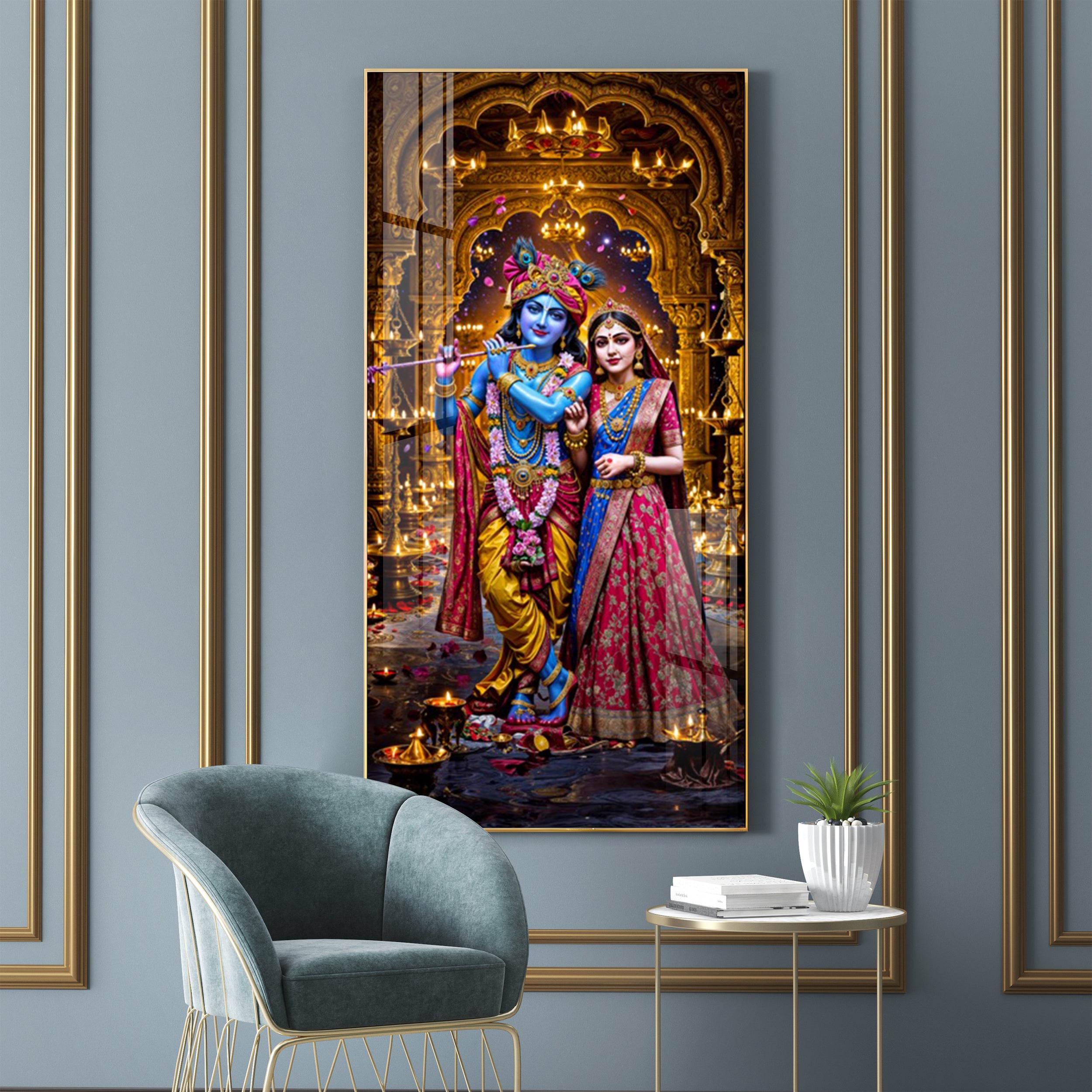 Krishna freast love premium art - Image 4